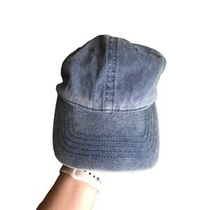 Basic denim adjustable hat